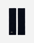 Herno DIVA KNIT FINGERLESS GLOVES Navy Blue MANIC01125259200