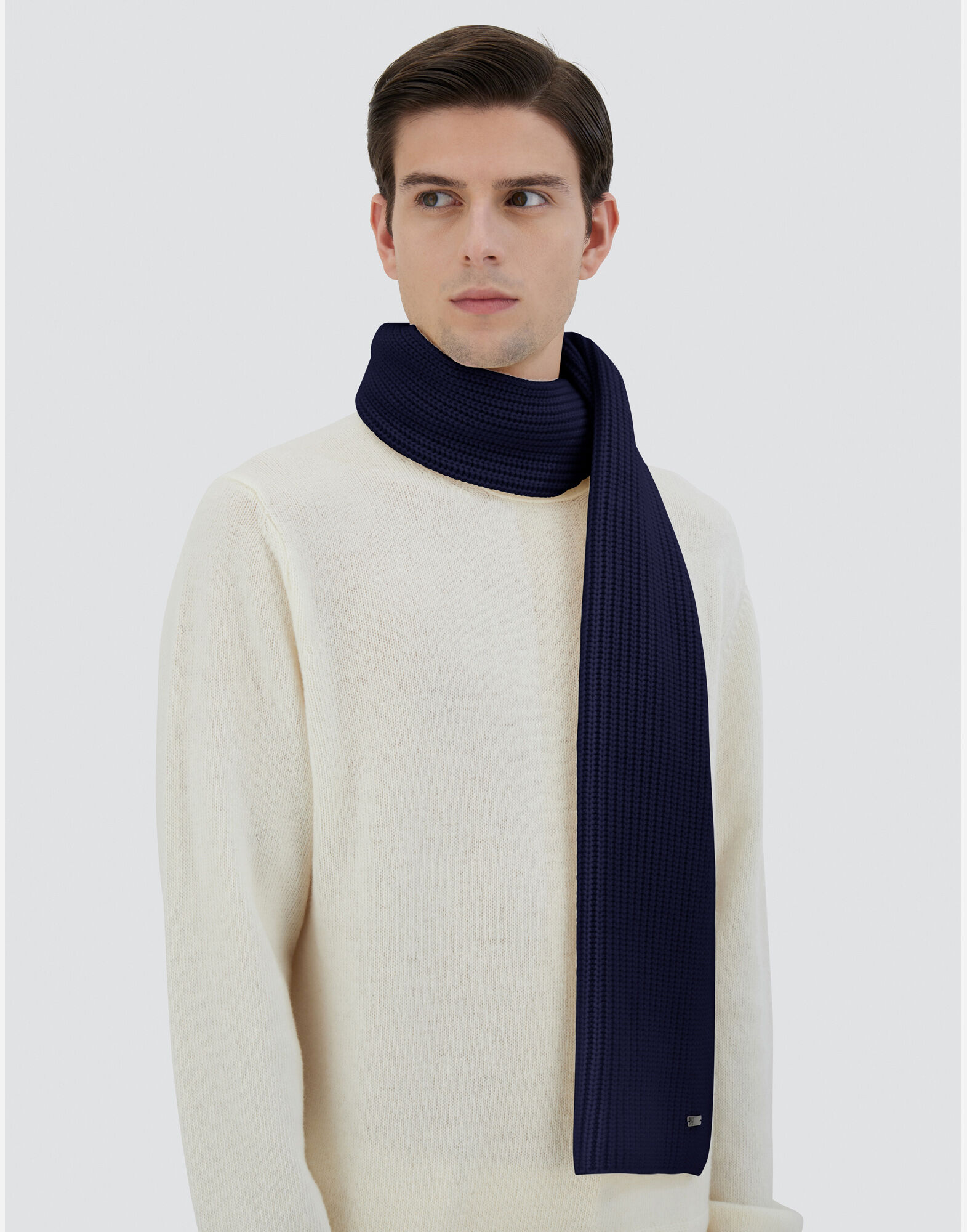 Polo neck scarf best sale