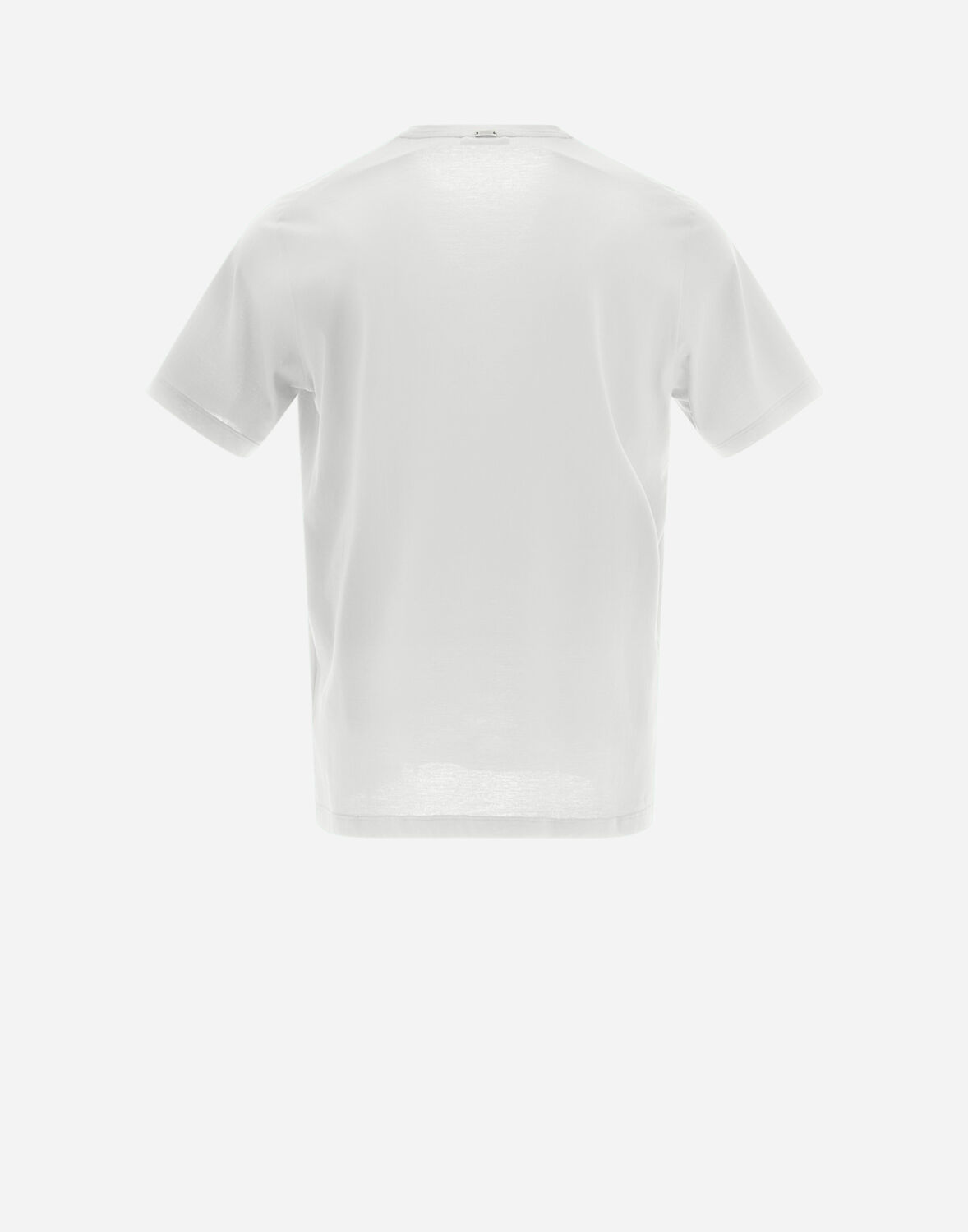 Shop Herno T-shirt In Crepe Jersey In White