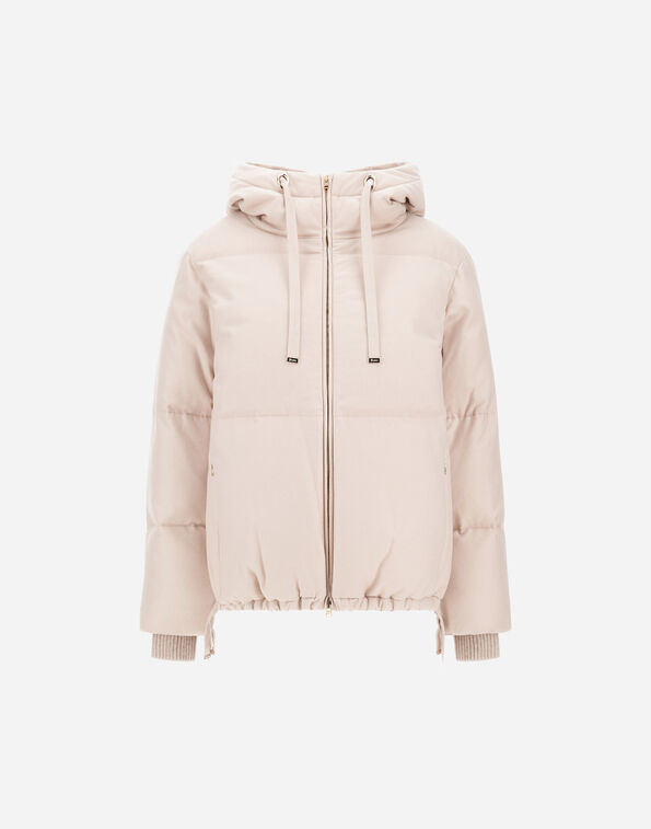 Herno CASHMERE AND SILK BOMBER Chantilly PI002291D380871985