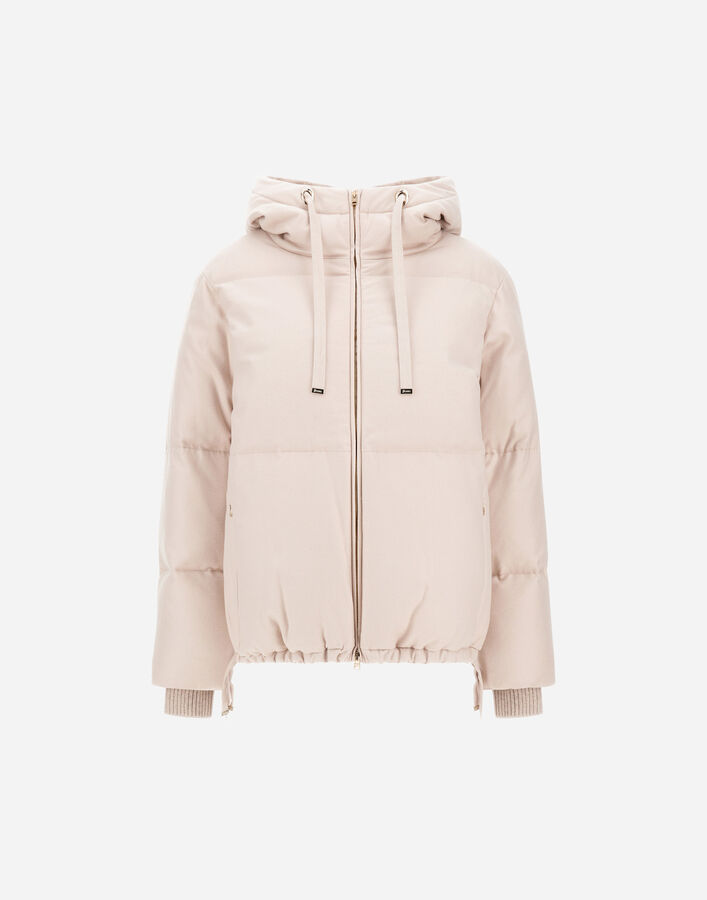 Herno CASHMERE AND SILK BOMBER Chantilly PI002291D380871985