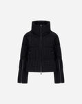 Herno TECH PIED DE POULE AND 2 LAYER WINDSTOPPER CAPE Black PI002113D127609300
