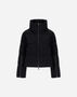 Herno TECH PIED DE POULE AND 2 LAYER WINDSTOPPER CAPE Black PI002113D127609300
