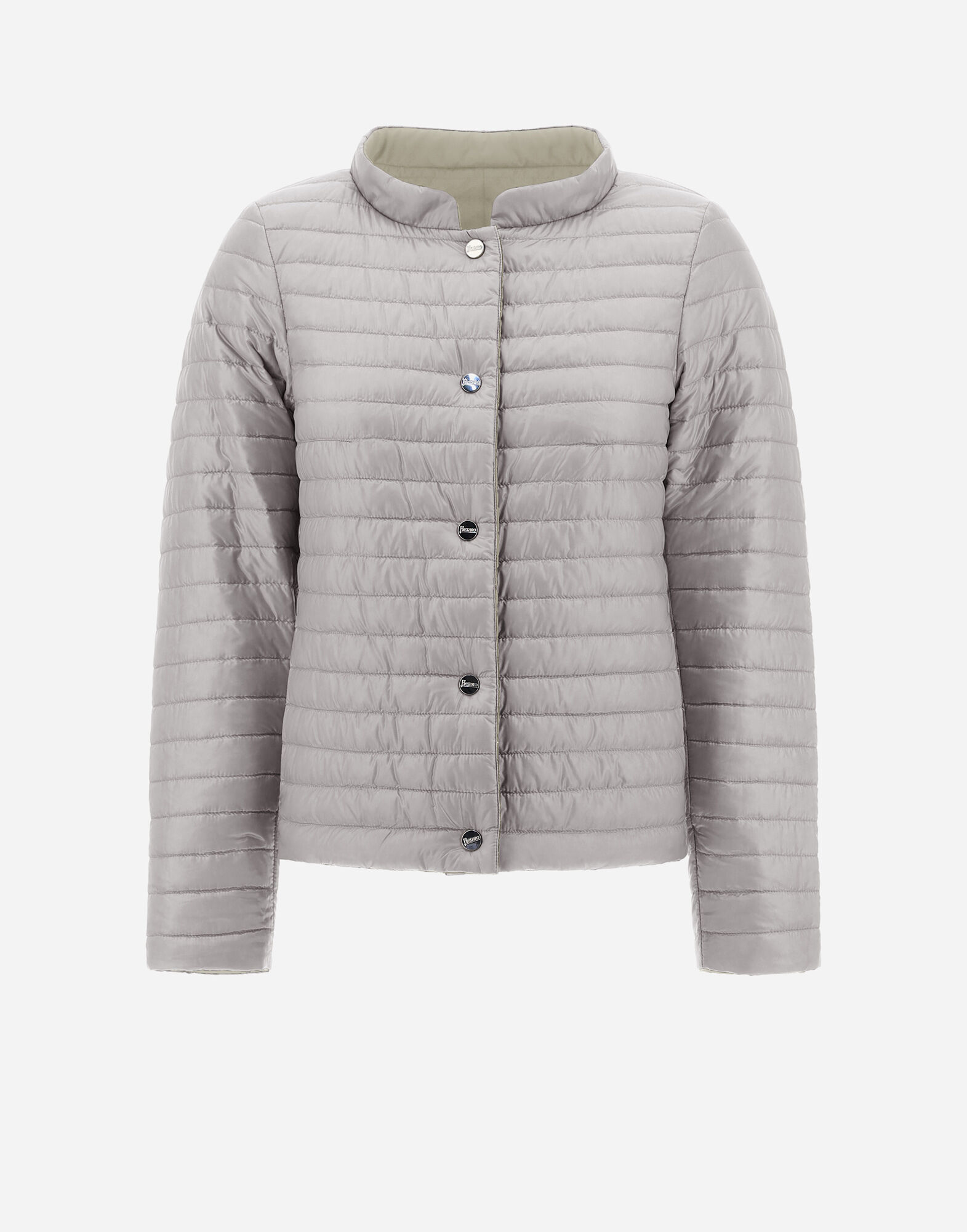 Herno grey cardigan new arrivals