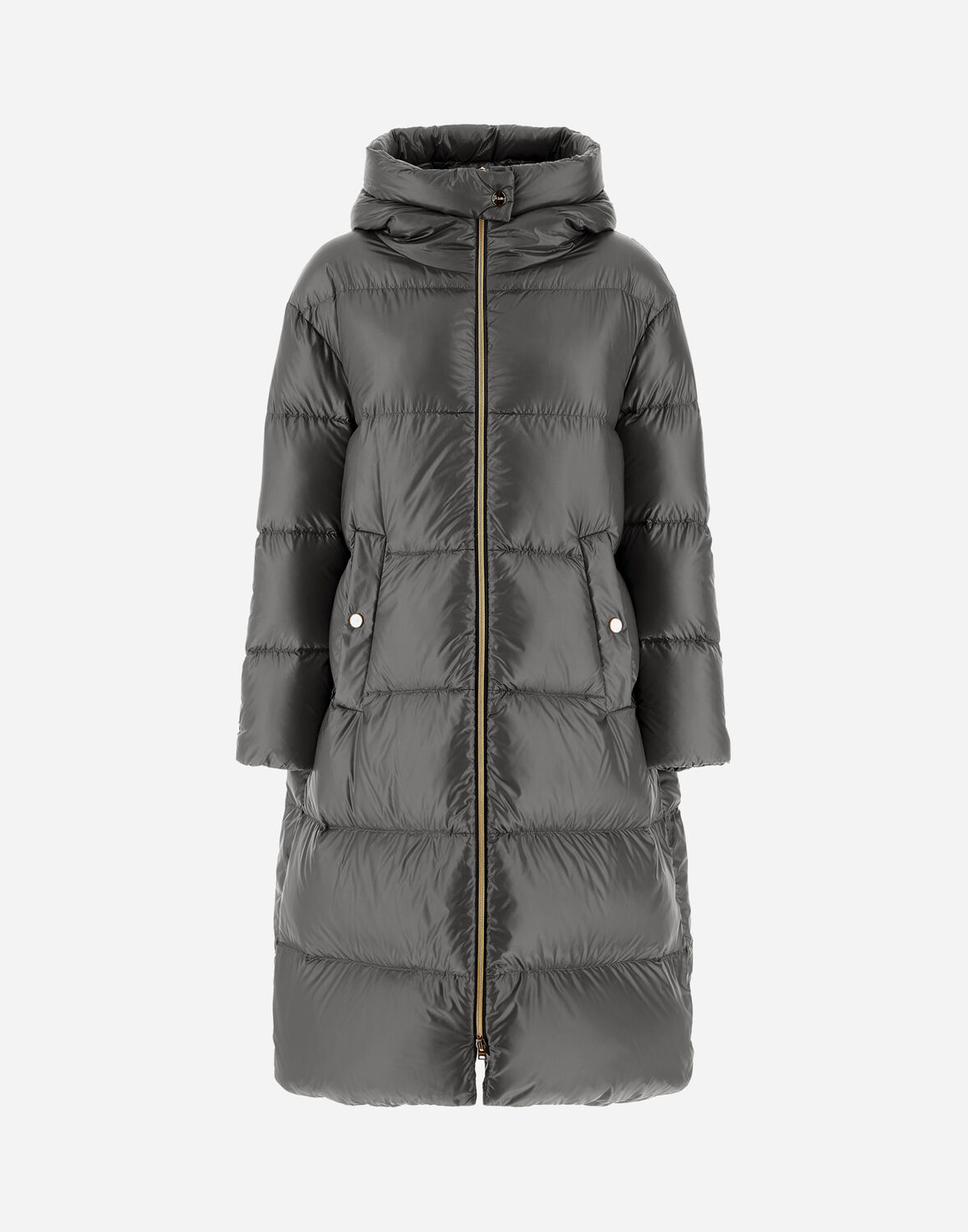 Herno Parka In Nylon Ultralight In Grey