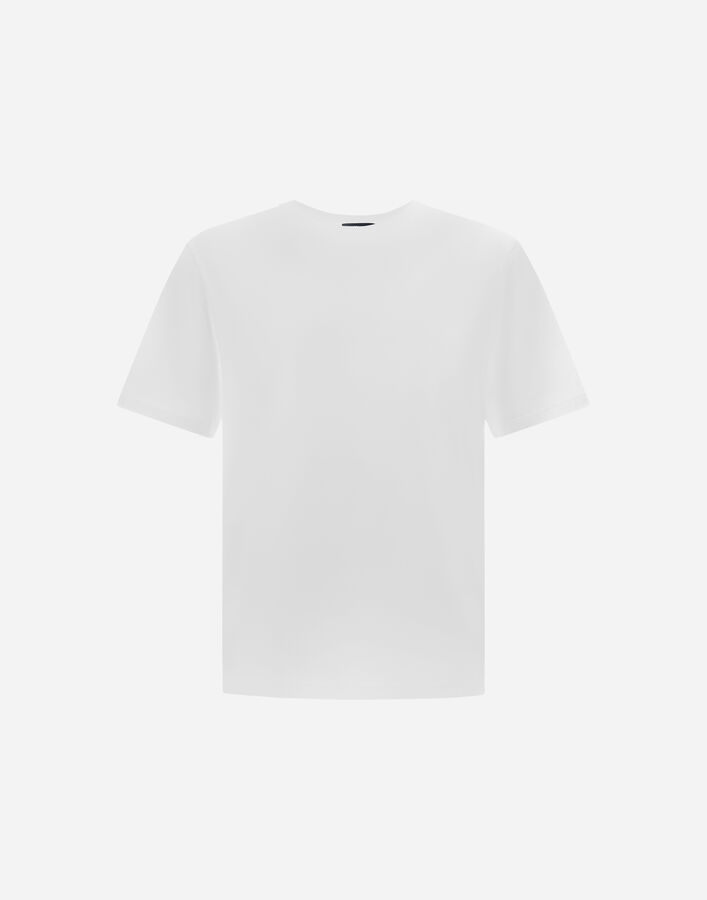 Herno JERSEY CREPE T-SHIRT White JG000166U520051000