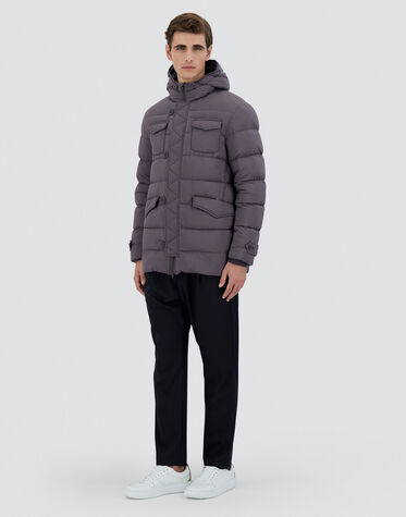 メンズ レジェンド レスキモー コート グレー | Herno® (ヘルノ)