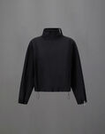 Herno LAMINAR JACKET IN WOOL TOUCH Black GI00124DL128479300