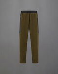 Herno LAMINAR TROUSERS IN POLAR FLEECE AND EXTRA LIGHT STRETCH PADDED Greener Pastures PT00062UL500827420
