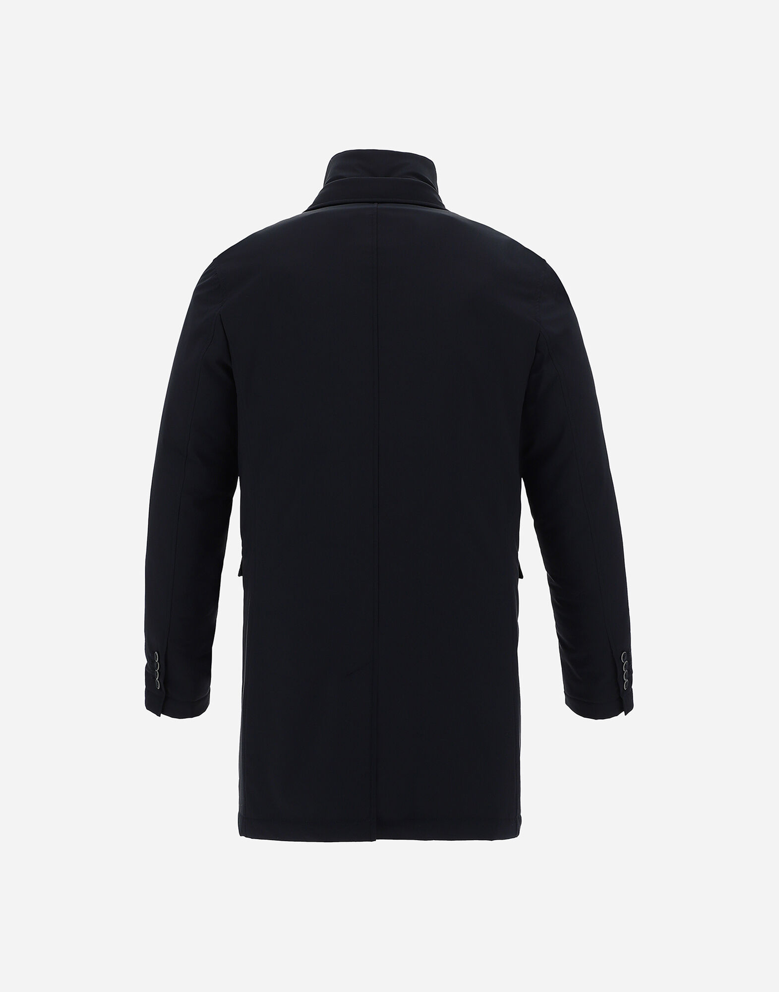 Herno navy coat Clearance