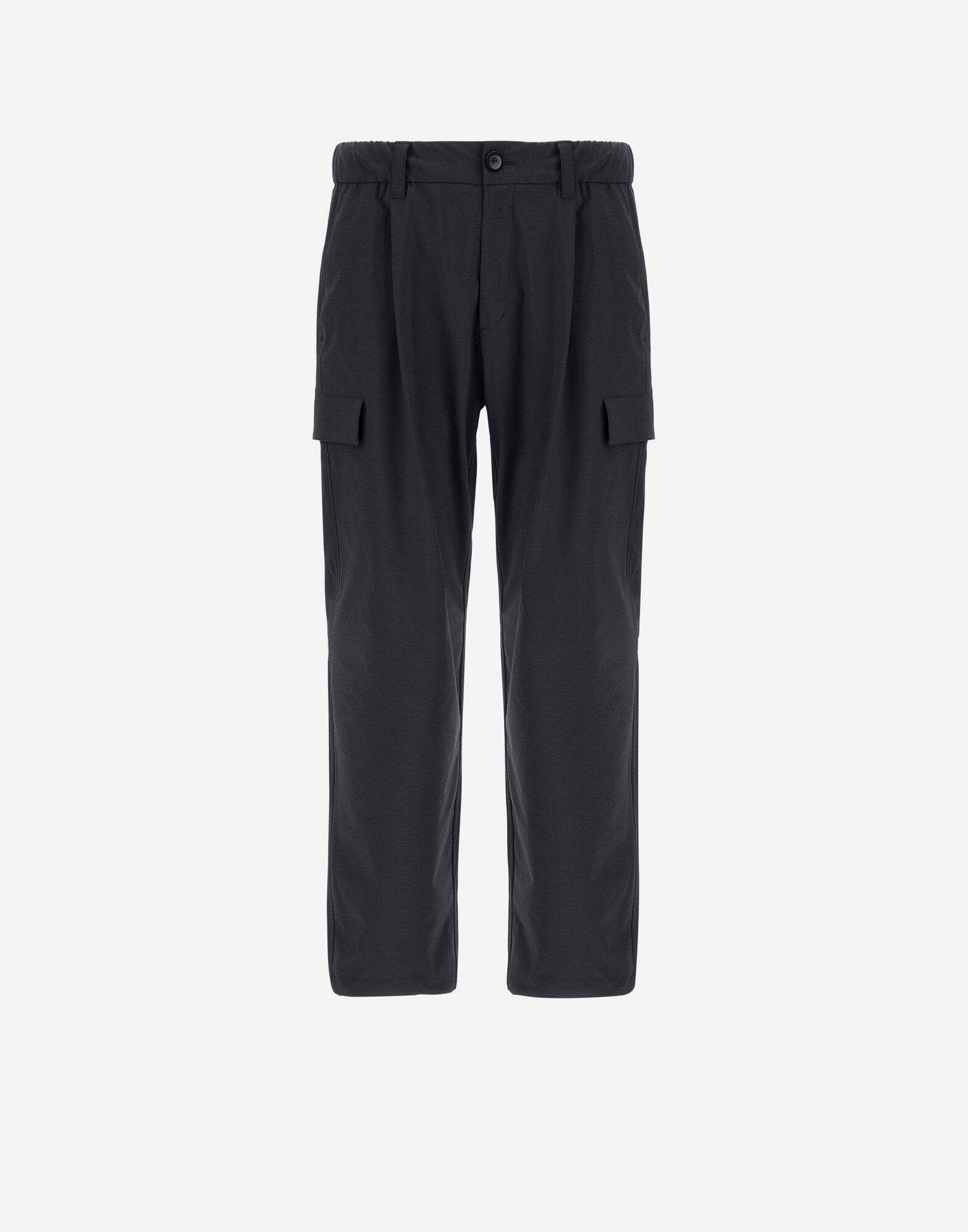 パンツ HERNO SS25 Master nylon trousers (PT000089D 9300) LIGHT NYLON STRETCH TROUSERS in Light Military for Men | Herno®