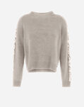 Herno SWEATER IN COMFY ETERNITY CASHMERE Chantilly MG000116D711121985