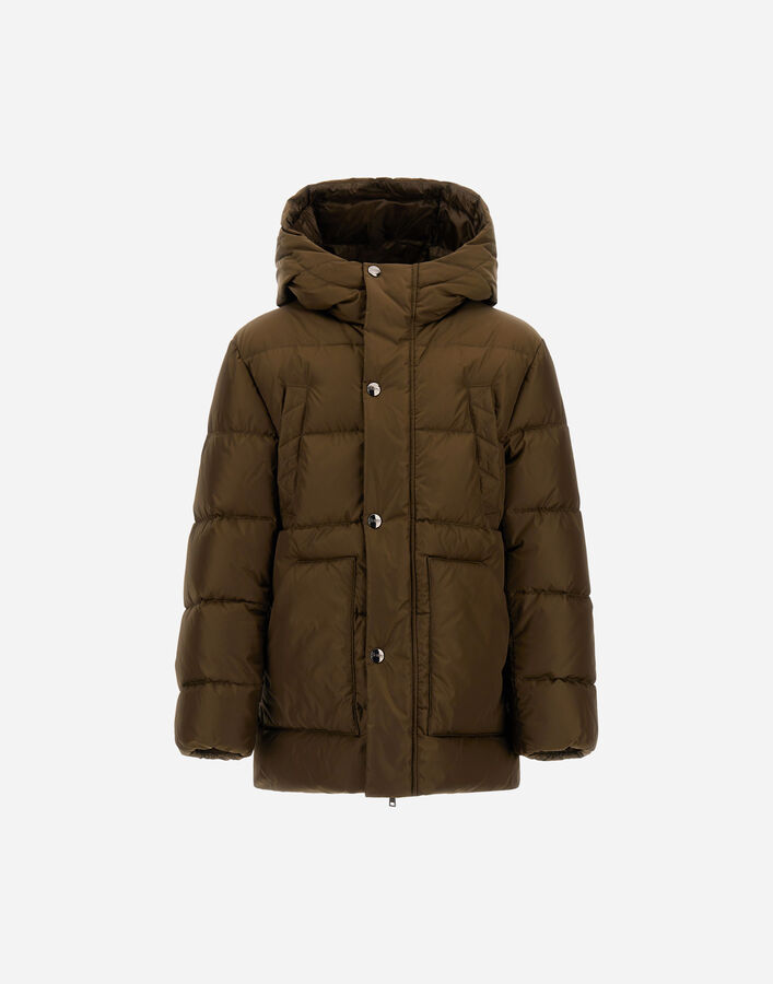Herno PARKA IN NYLON&nbsp;CHAMONIX Military PI000163B12004Z7740