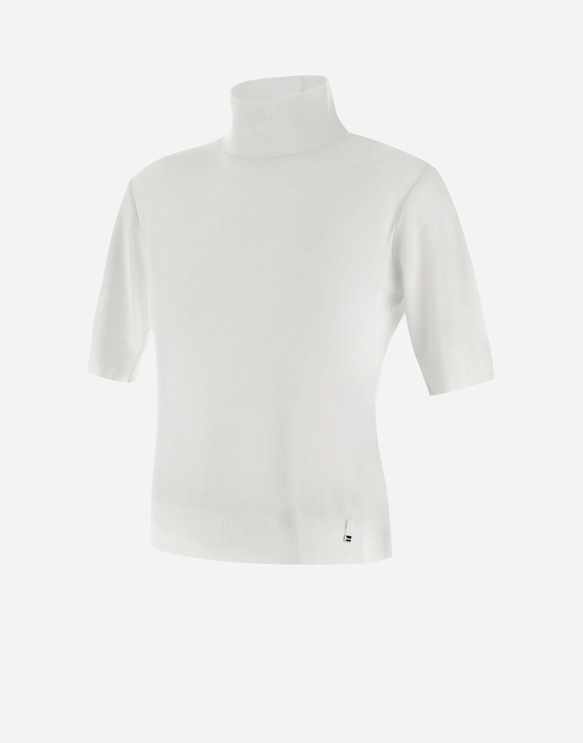 Herno ファインウールジャージー ニットトップス In White