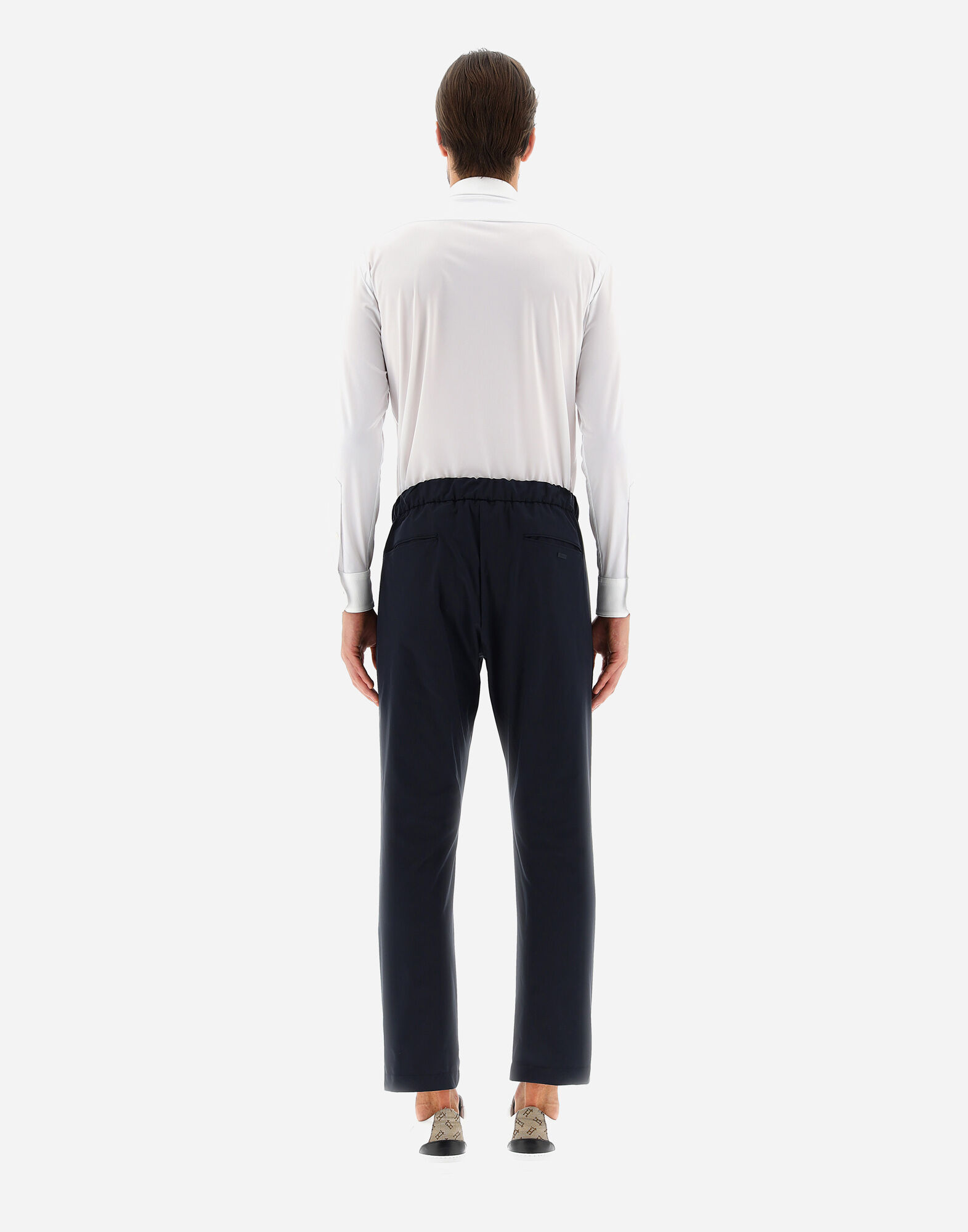 パンツ HERNO SS25 Herno Trousers Blue (PT000113D 127189200) Men's Blue Pants - Barcelona for Herno®| Herno®