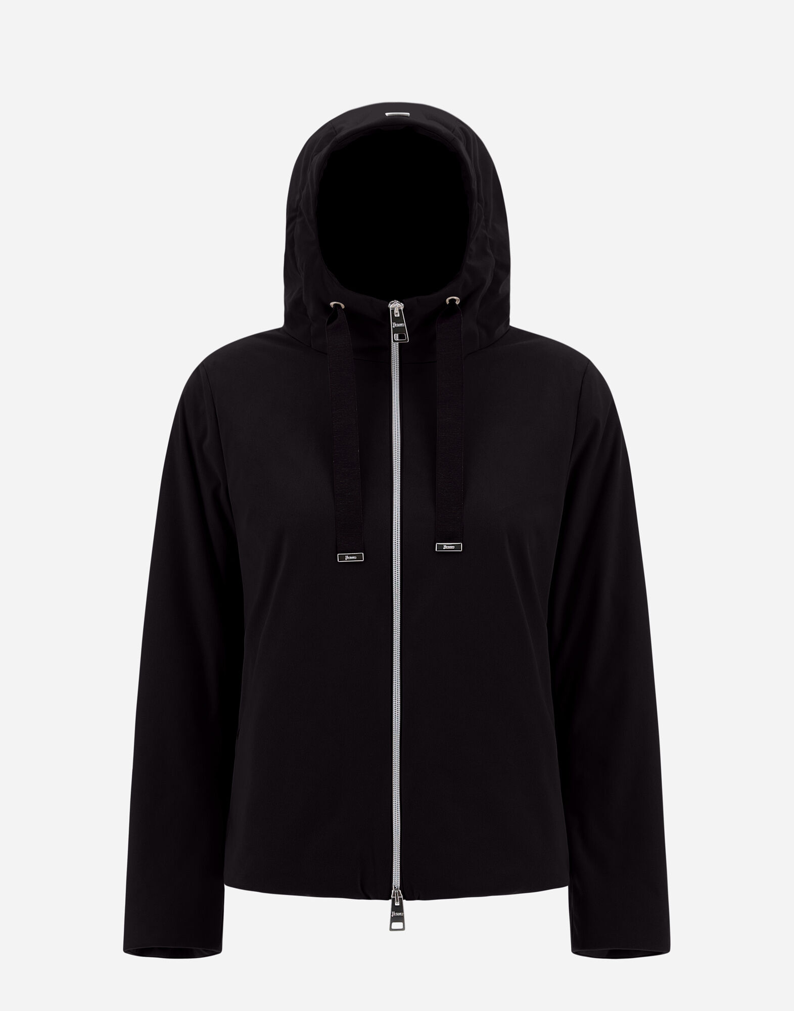 BLOUSON EN SUEDE EFFECT en Noir pour femme Herno