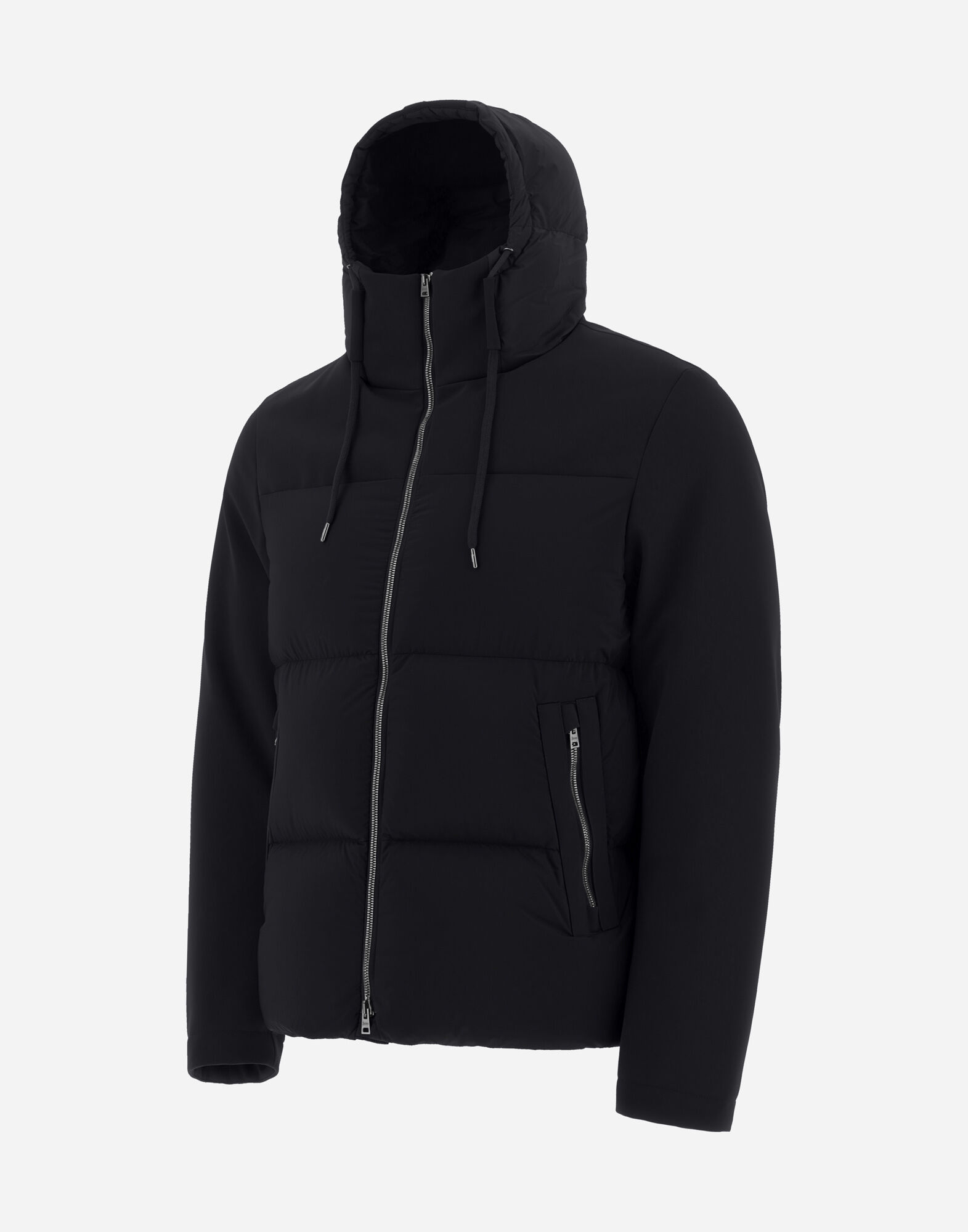 NUAGE AND METROPOLITAN BOMBER JACKET in Black for Men Herno