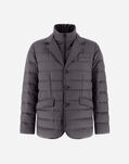 Herno BLAZER IN ARENDELLE AND MONOGRAM Iron PI001177U12414Z9487
