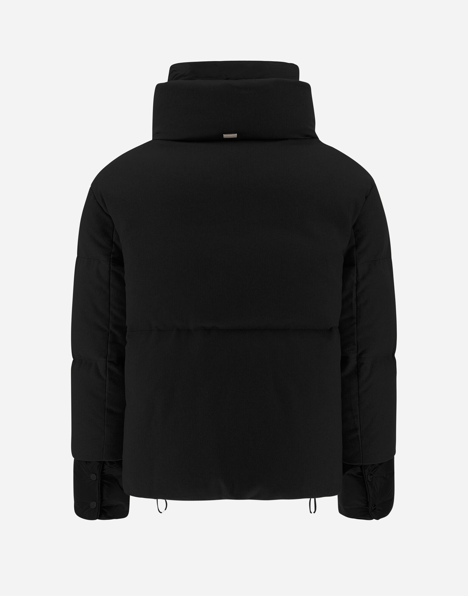 レディース カシミヤ シルク ウルトラライトナイロン ボンバージャケット ブラック | Herno® (ヘルノ)