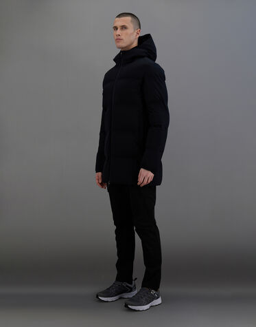 メンズ ラミナー ニュー インパクトコート ブラック | Herno® (ヘルノ)