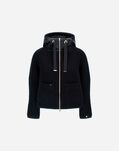 Herno CARDIGAN IN COB STITCH WOOL AND NYLON ULTRALIGHT Navy Blue MP000150D700169200