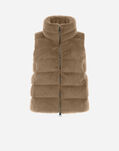 Herno LADY WAISTCOAT Camel PI001514D123542155