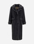 Herno COAT IN MELANGE ALTERNATIVE MINK FUR Grey GC000545D127399480