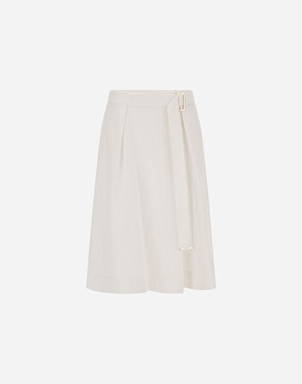 Herno SKIRT IN CRISPY COTTON White GN000112D132841000