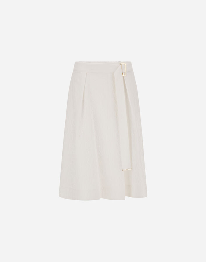 Herno SKIRT IN CRISPY COTTON White GN000112D132841000
