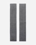 Herno DIVA KNIT FINGERLESS LONG GLOVES Light Grey MANIC02125259410