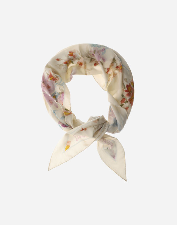 Herno SCARF IN FLORAL PRINT Multicolor SCP00032D128929999
