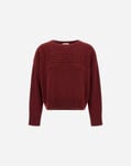 Herno SWEATER IN 100% WOOL Bordeaux MG000206D701005950