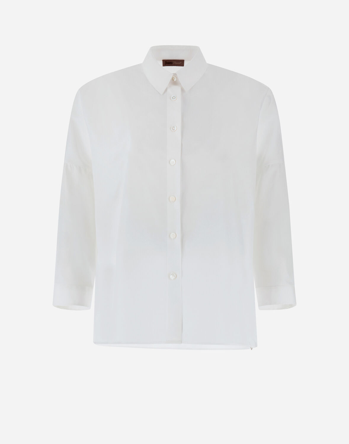 Herno ニュー クラッシーコットン Resort シャツ In White