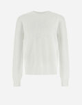Herno GLOBE SWEATER IN PHOTOCROMATIC KNIT White MG000001X701591000