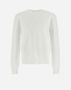 Herno GLOBE SWEATER IN PHOTOCROMATIC KNIT White MG000001X701591000