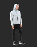 Herno LAMINAR BOMBER JACKET IN LIGHT 3L Ice GI00114UL127981250