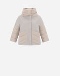 Herno CASHMERE DOWN JACKET WITH NUAGE Chantilly PI1216D380201985