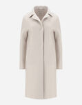 Herno GLOBE ORGANIC BOILED WOOL COAT Chantilly CA0414D333251985