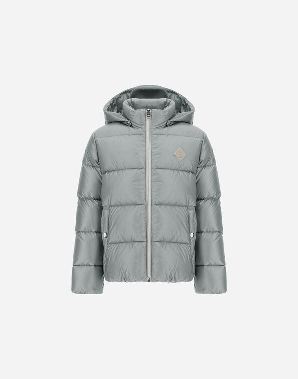 Herno NYLON ULTRALIGHT JACKET Light Blue/Grey PI000036X12017Z9095