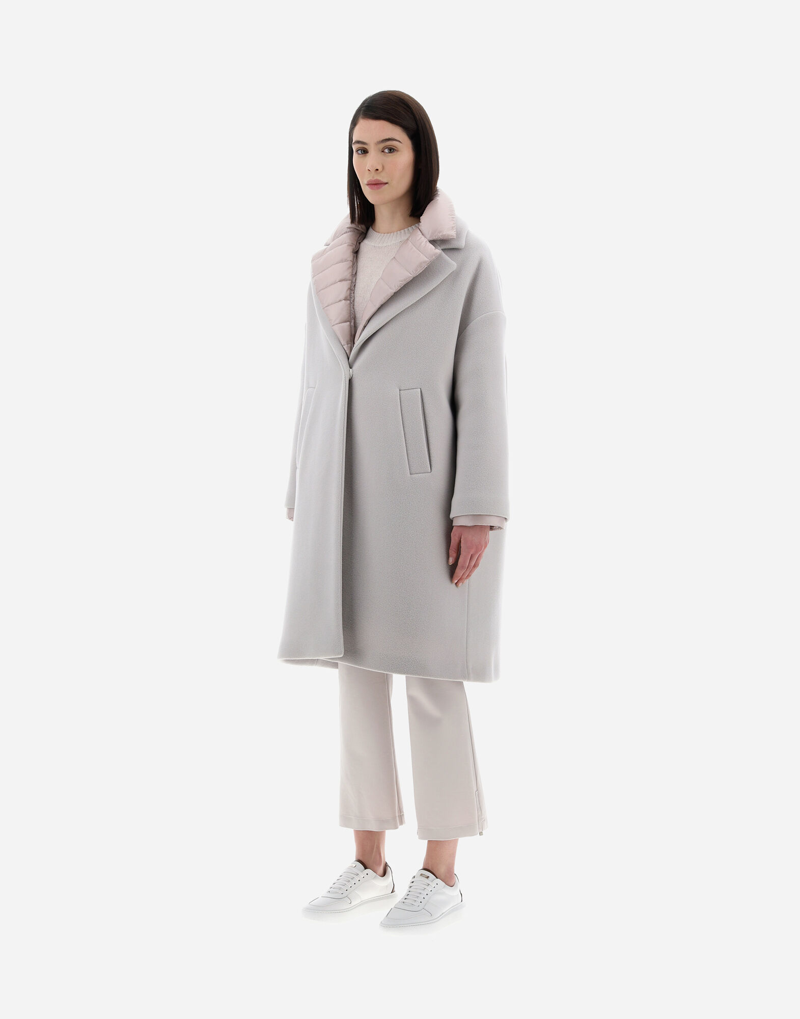 CAPPOTTO RESORT IN MODERN DOUBLE E NYLON ULTRALIGHT in Chantilly