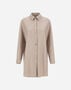 Herno RESORT FELTED WOOL SHACKET Chantilly GI00047DR333721983