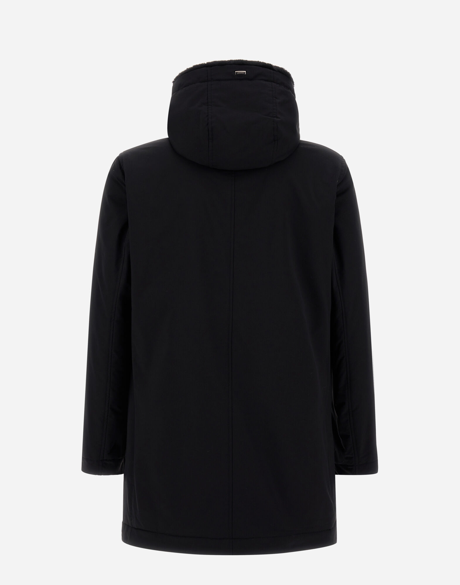 KEYSTONE PARKA WITH SYNTHETIC FABRIC LINING in Black for Men
