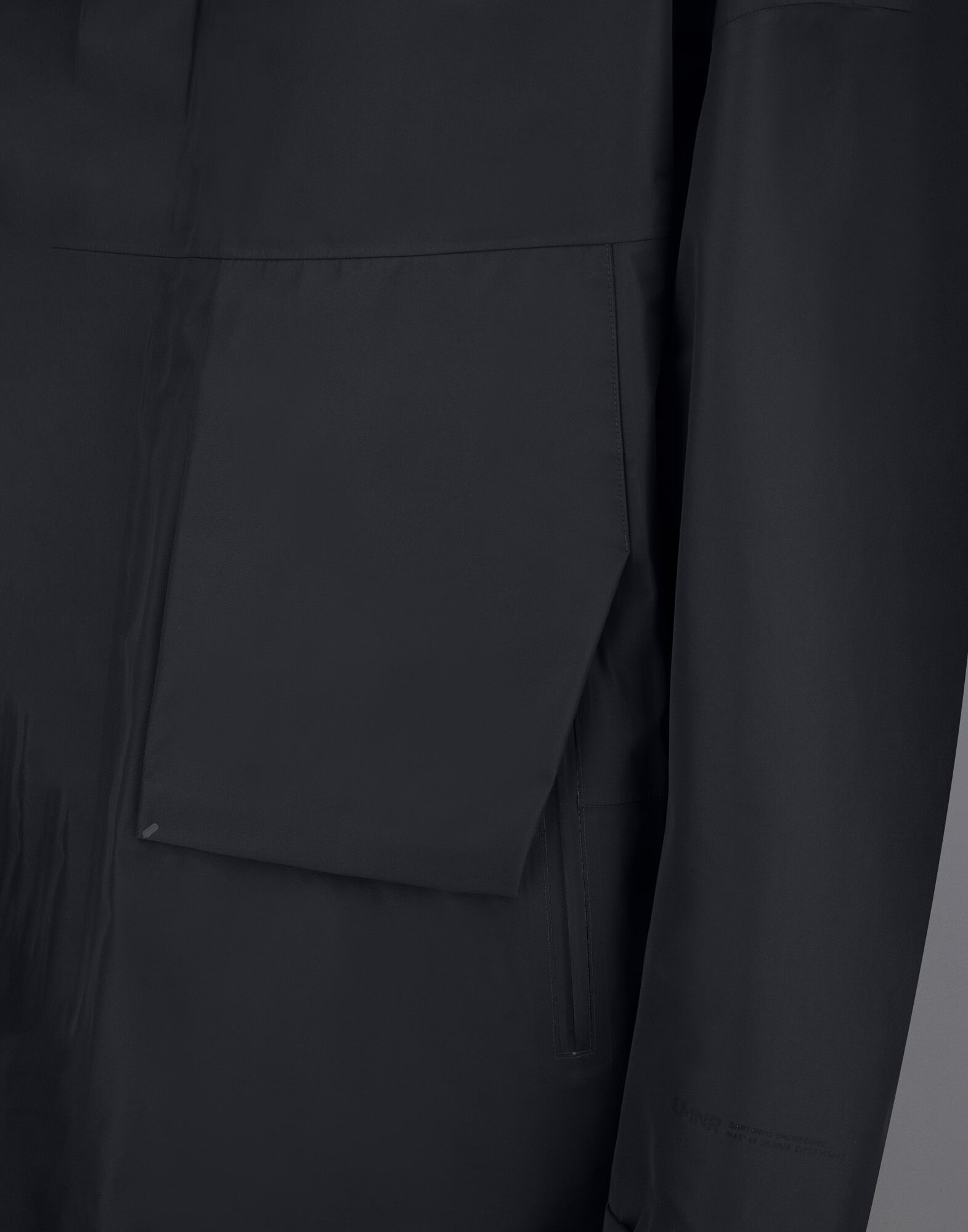 Herno laminar ブラック gore-tex ブルゾン　新品タグ付き HERNO（ヘルノ） フルジップ ジャケット GORE-TEX LAMINAR ラミナー