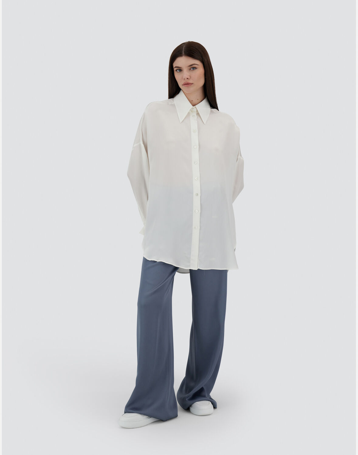 Herno エバービスコース Resort シャツ In White