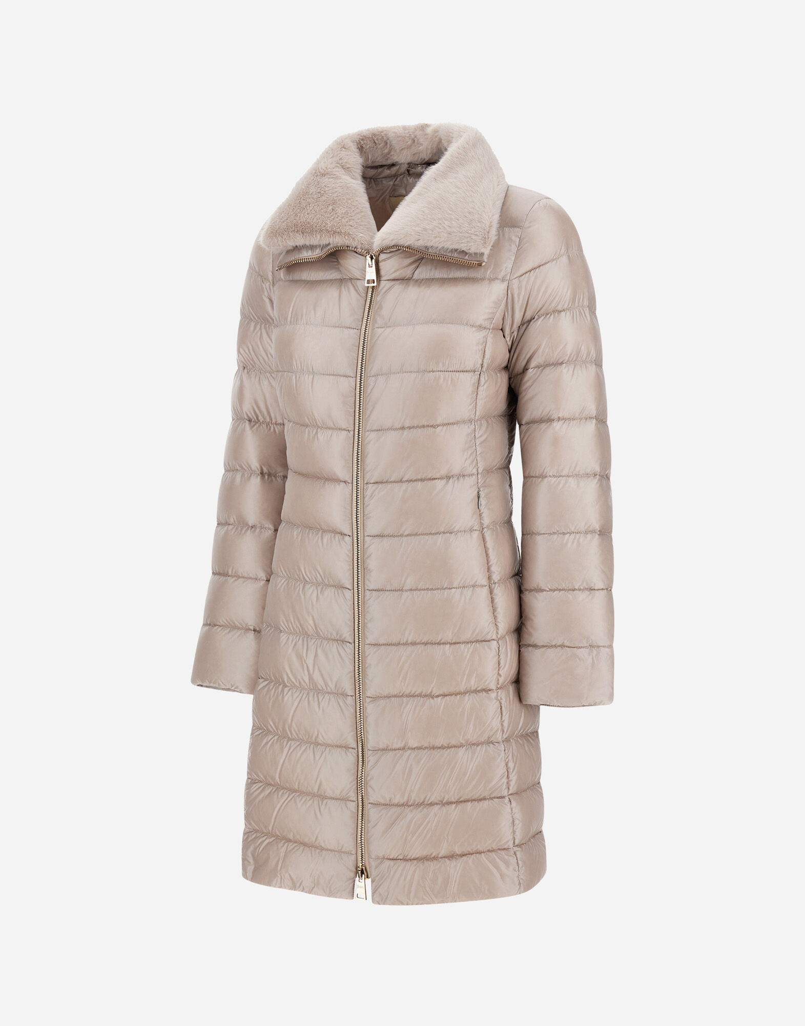 Herno★ウルトラライトELSA★44シャンパンベージュ レディース ナイロンウルトラライトブルゾン シャンティイ | Herno