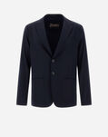 Herno BLAZER IN EASY SUIT STRETCH Navy Blue GA0006UCB12545SM029200