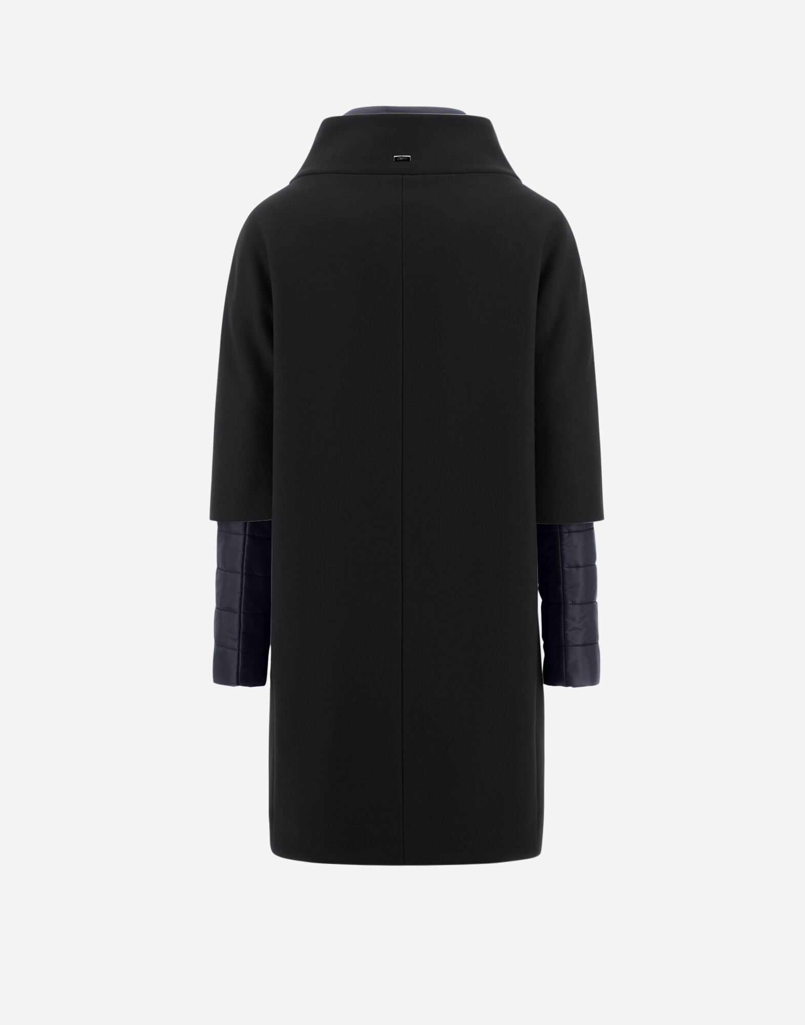 Herno black coat store