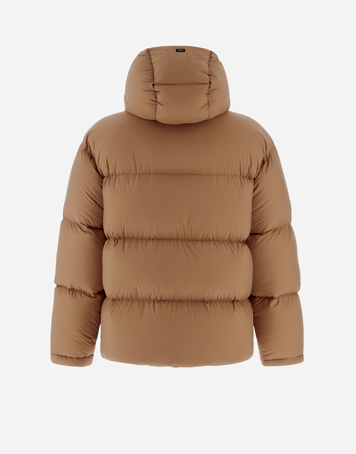 Herno Quilted Down Jacket In Camel