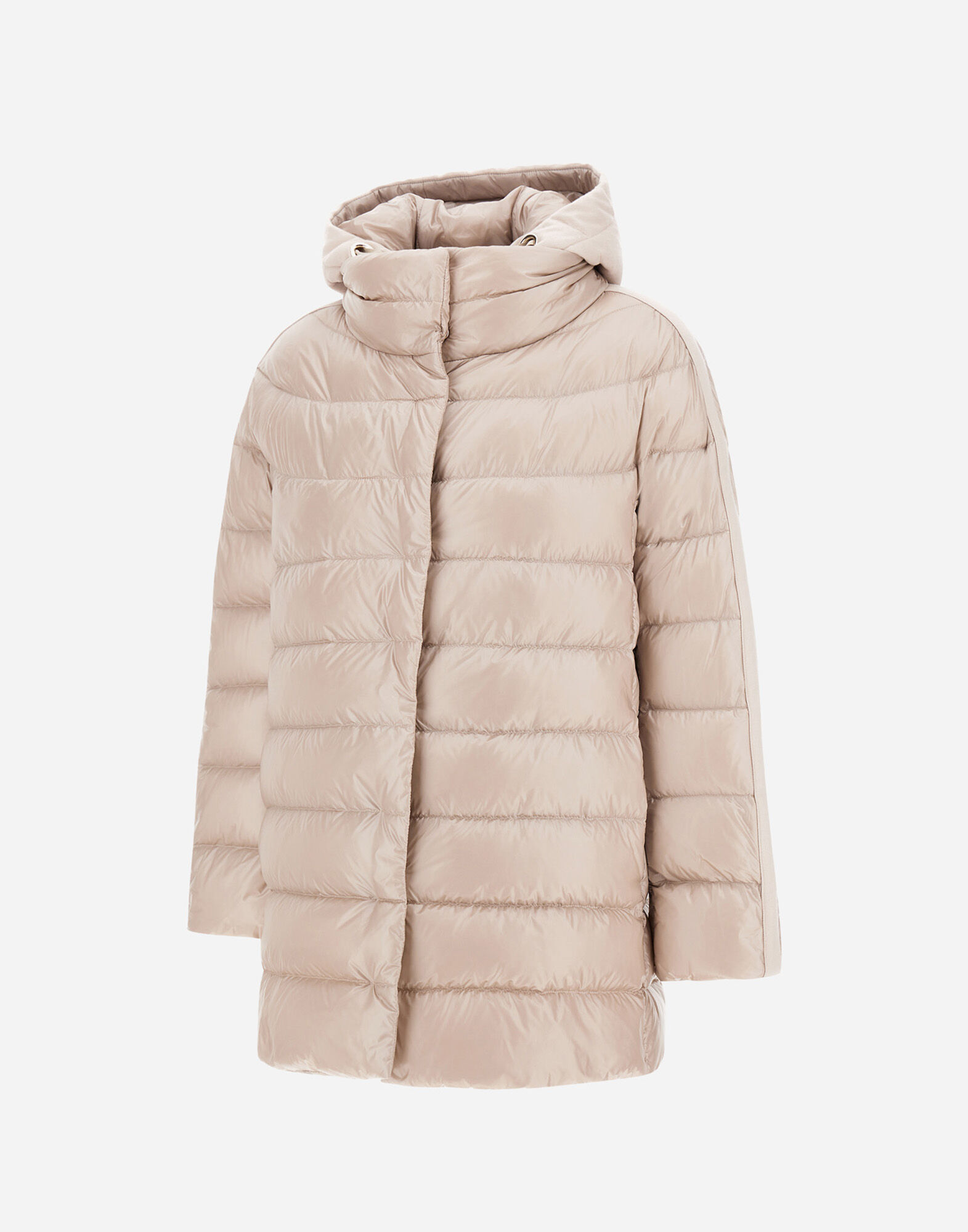 A-SHAPE JACKET IN NYLON ULTRALIGHT, CASHMERE AND SILK in Chantilly