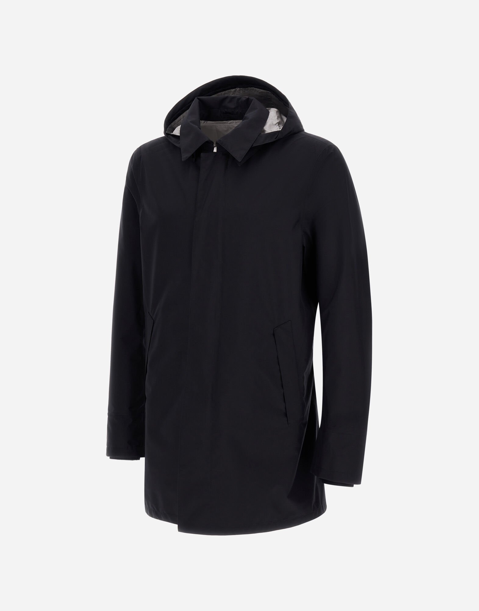 HERNO GORE-TEX INFINIUM ブラックジャンパー GORE-TEX PACLITE RAINCOAT in Black for Men | Herno®
